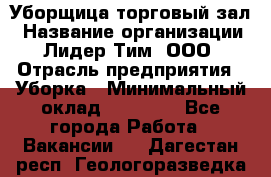 Уборщица торговый зал › Название организации ­ Лидер Тим, ООО › Отрасль предприятия ­ Уборка › Минимальный оклад ­ 27 200 - Все города Работа » Вакансии   . Дагестан респ.,Геологоразведка п.
